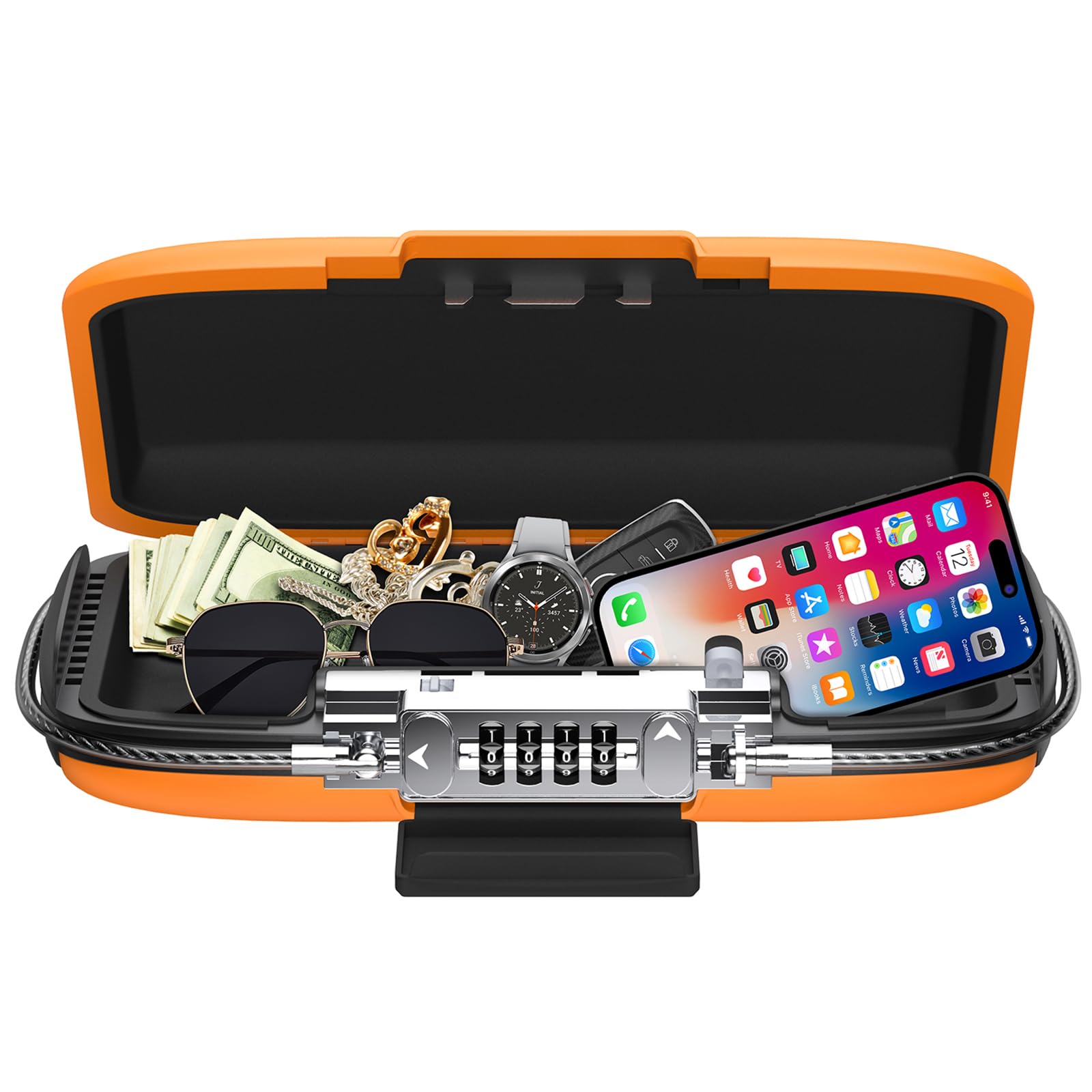 Safe Box Digital - Портативный сейф-бокс с 4-значным кодовым замком,