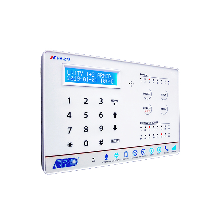 Home Zone Security App - Система домашней безопасности HA-278-D с управлением