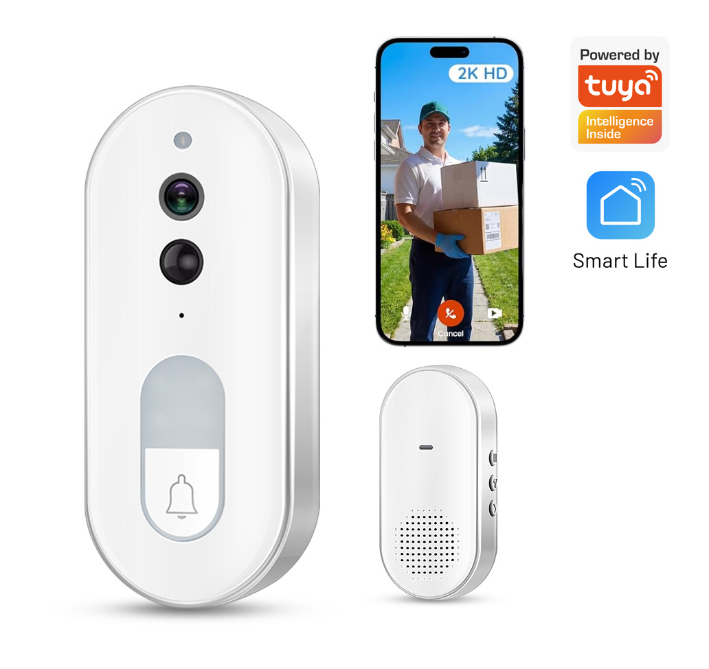 Home Security Honeywell - Умный видеодомофон Tuya, беспроводная уличная камера