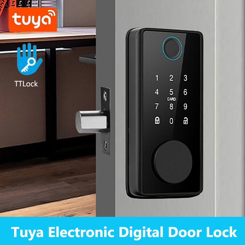 Home Security Keypad - Умный замок с засовом по отпечатку