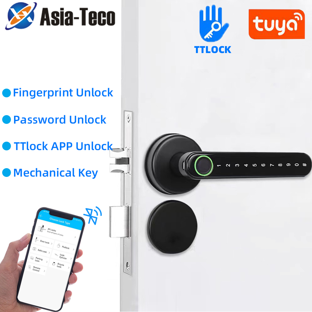 Home Security Keypad - TTLock Smart Bluetooth Замок отпечатков пальцев