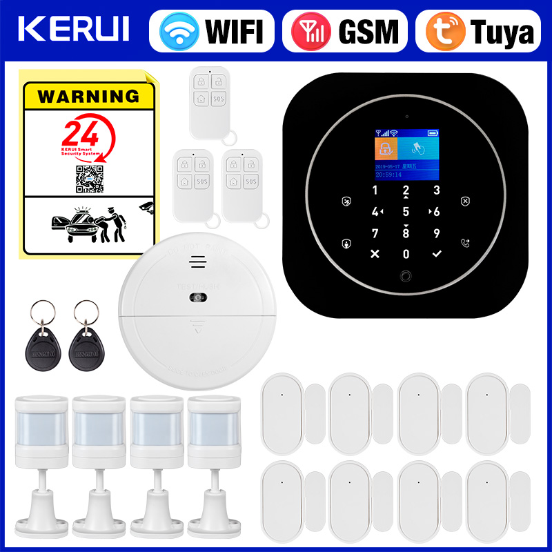 Home Security Diy - KERUI G12 Беспроводная система домашней сигнализации