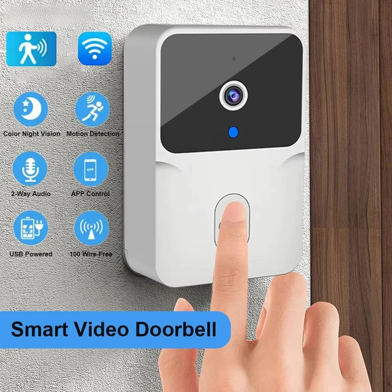 Home Security Honeywell - Умный Wi-Fi видеодомофон с беспроводной связью,