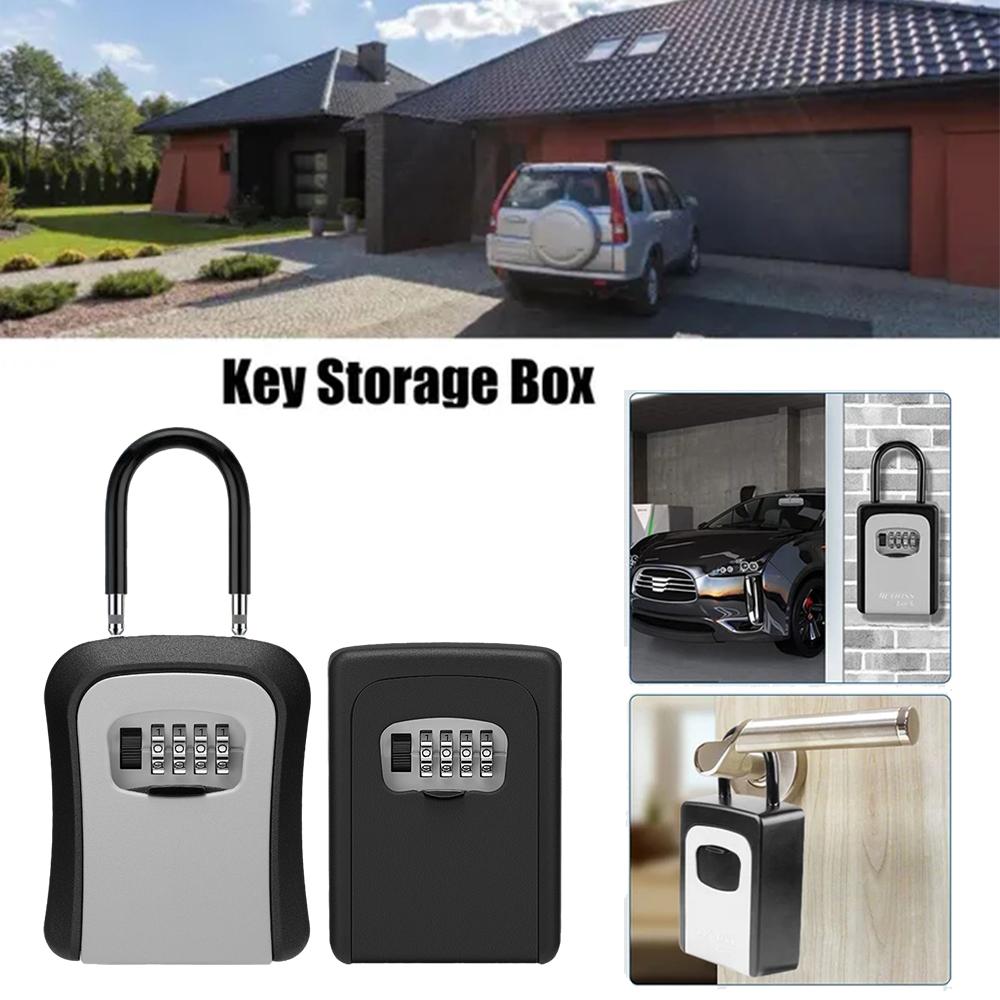 Safe Box Digital - Настенный ящик для хранения ключей, портативный
