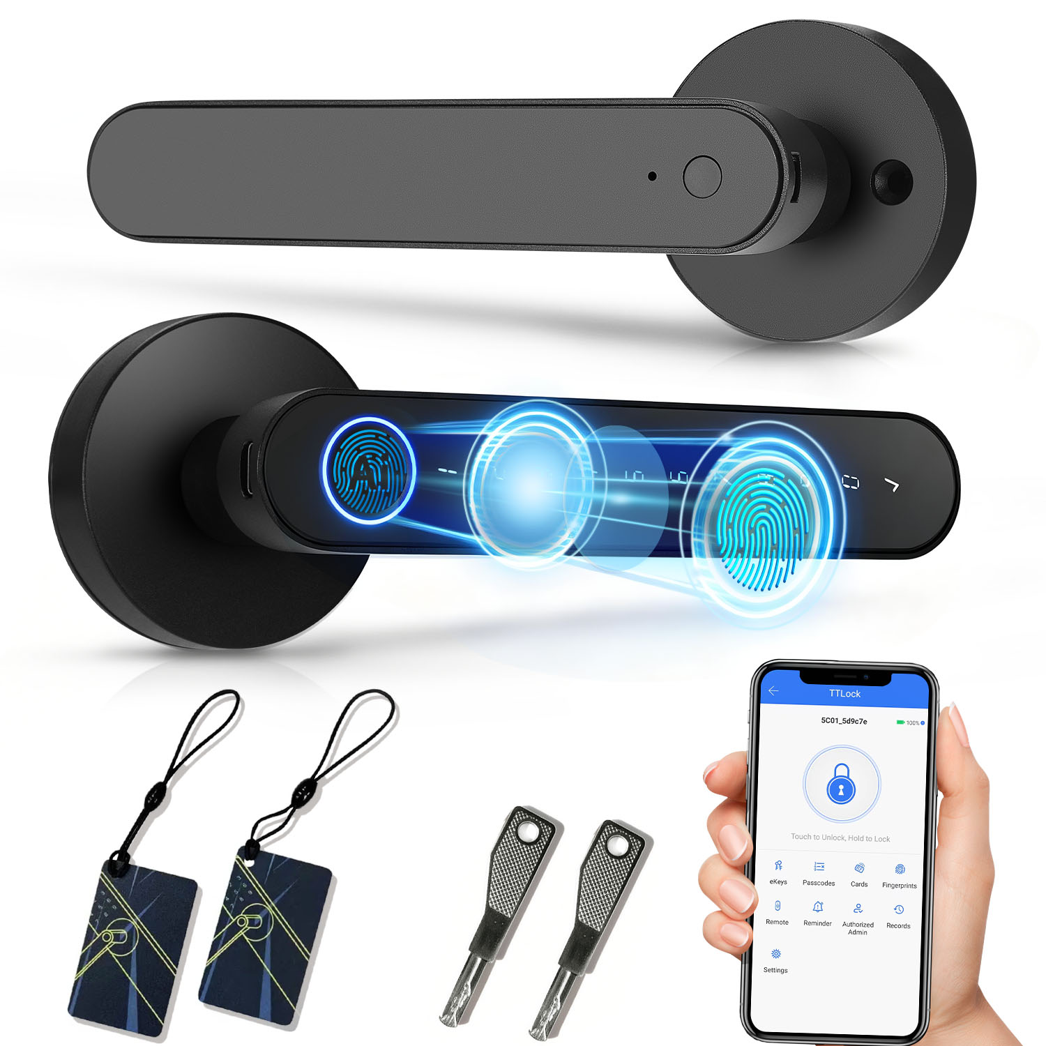 Умный замок с отпечатком пальц – обзор и цена Home Security Keypad