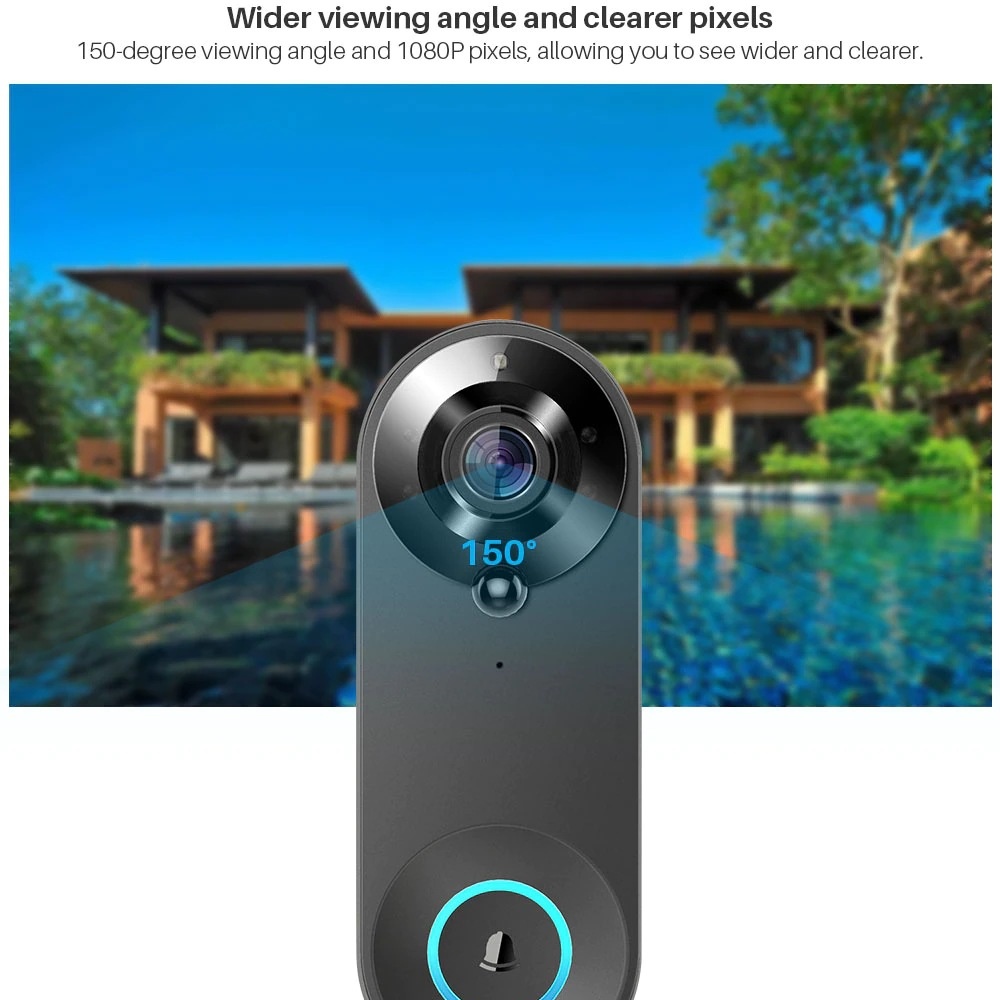Tuya 1080P беспроводной Wi-Fi  – обзор и цена Home Security Honeywell