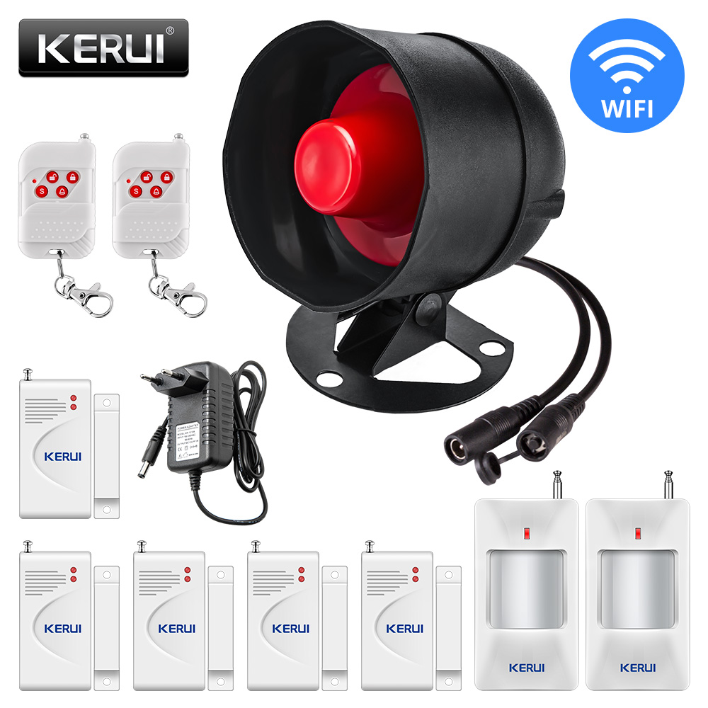 KERUI Tuya Smart WIFI Беспрово – обзор и цена Home Zone Security App