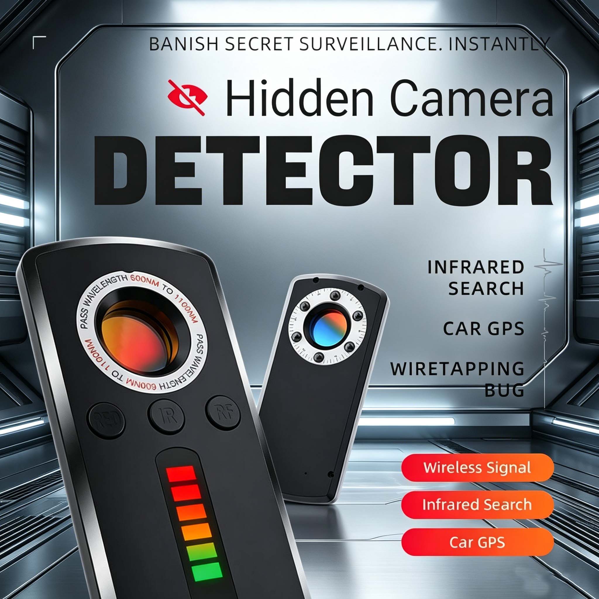 Детектор скрытых камер, антишп – обзор и цена Home Security Hidden Cameras