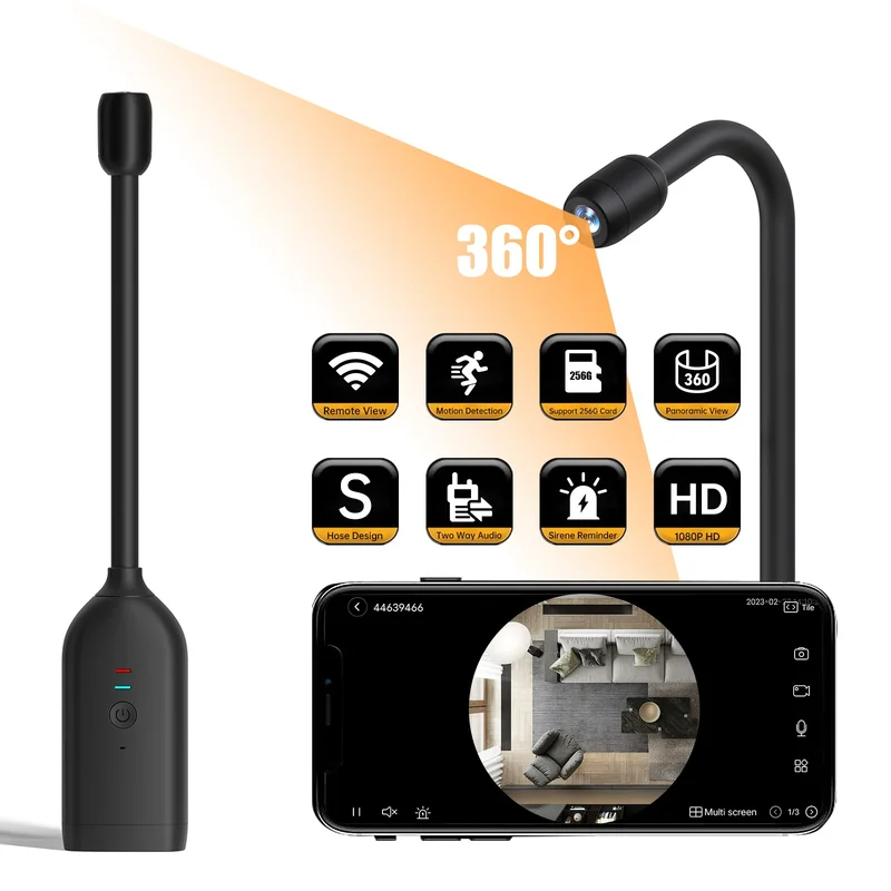 QJ700 Мини Wi-Fi камера HD 108 – обзор и цена Home Security Hidden Cameras
