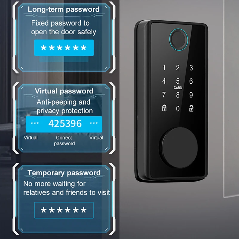 Умный замок с засовом по отпеч – обзор и цена Home Security Keypad