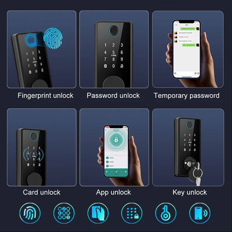 Умный замок с засовом по отпеч – обзор и цена Home Security Keypad