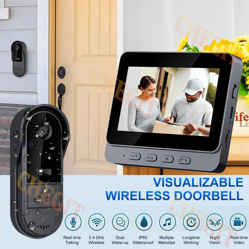 Беспроводной Wi-Fi дверной зво – обзор и цена Home Security Honeywell