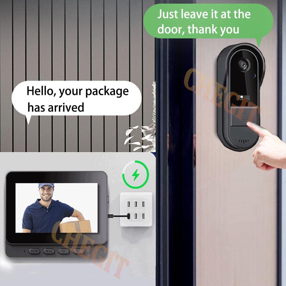 Беспроводной Wi-Fi дверной зво – обзор и цена Home Security Honeywell