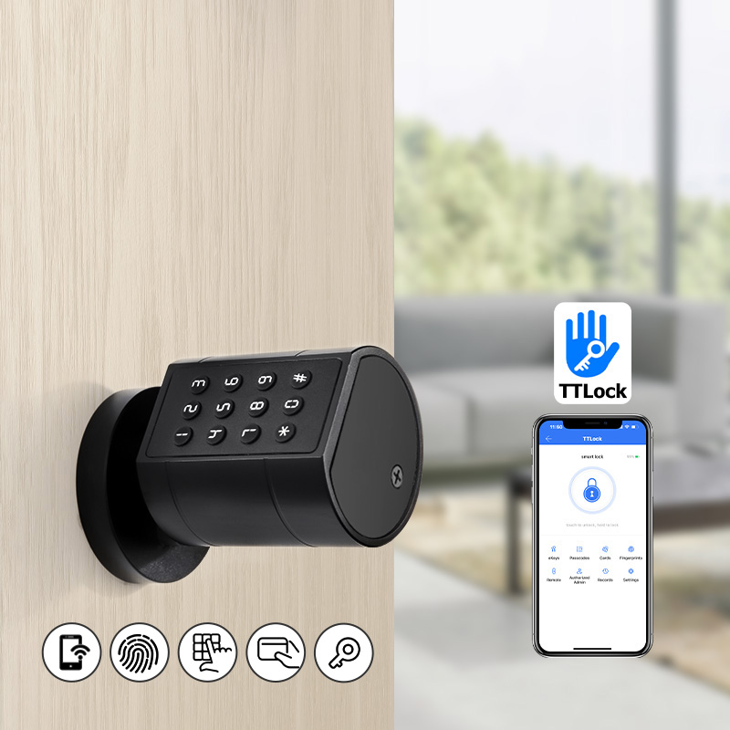 Умный евроцилиндрический дверн – обзор и цена Home Security Keypad