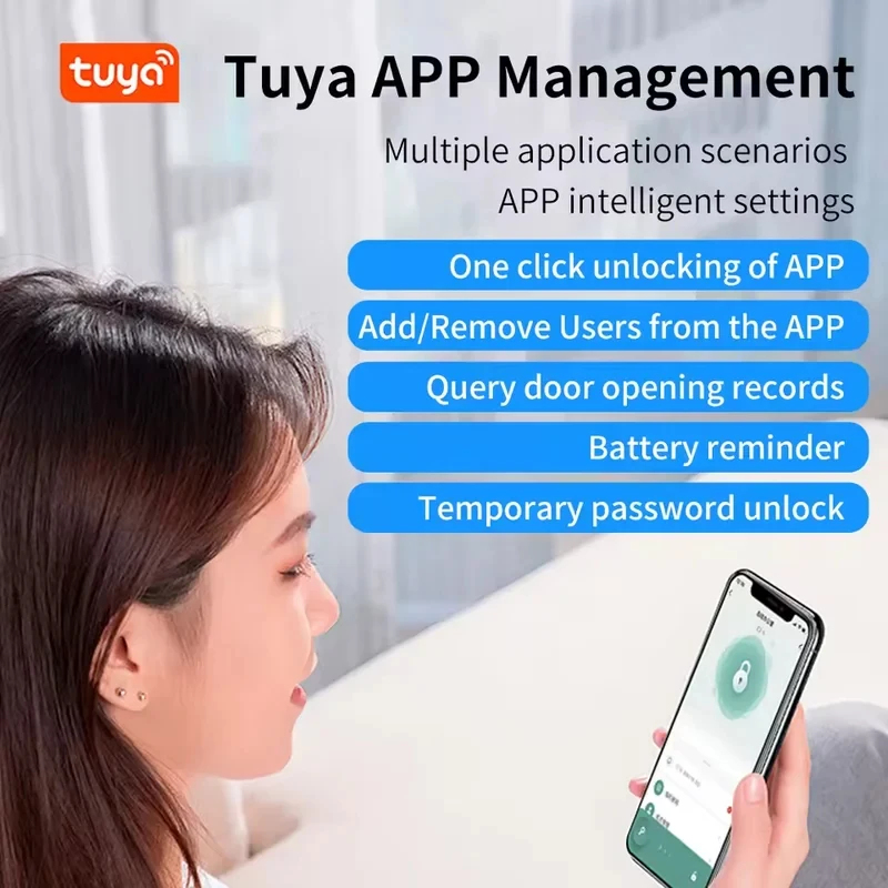 Умный дверной замок Tuya с Blu – обзор и цена Home Security Keypad