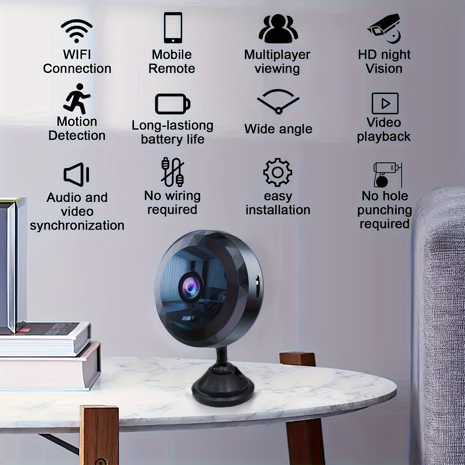 Беспроводная мини-камера безоп – обзор и цена Home Security Hidden Cameras