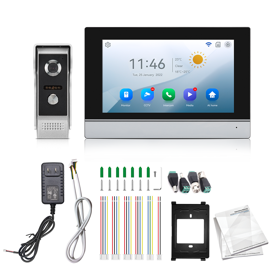 7-дюймовый IPS-экран, 2 МП, Tu – обзор и цена Home Security Honeywell