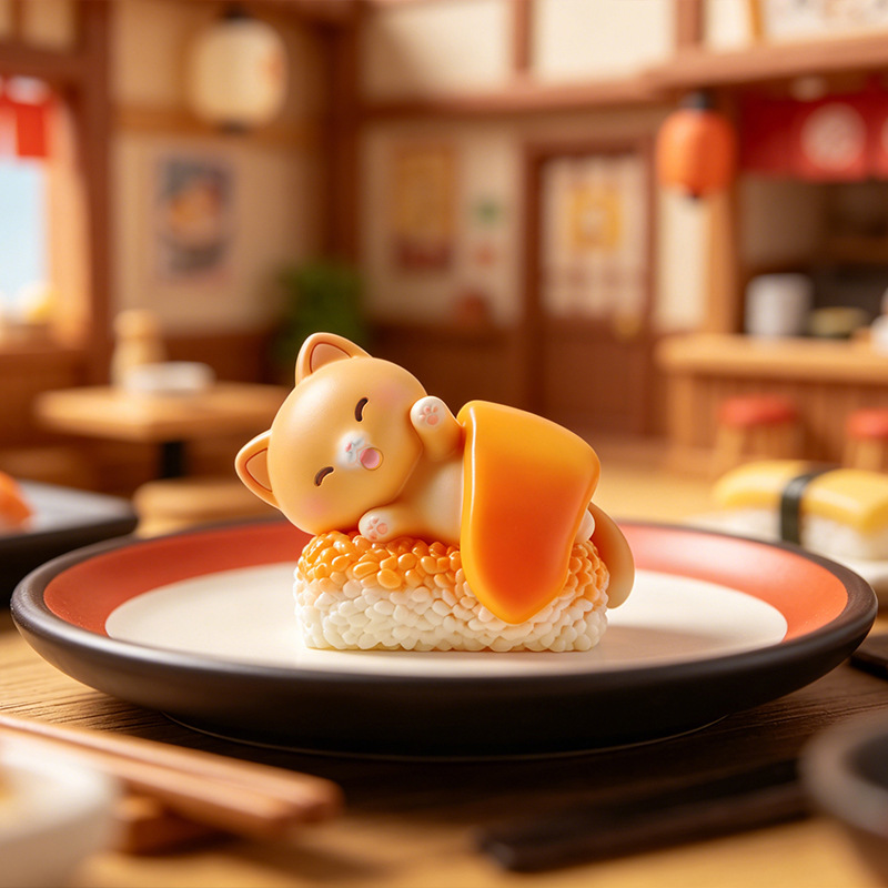 Коллекционная фигурка Sushi Ca – обзор и цена Home Security Box