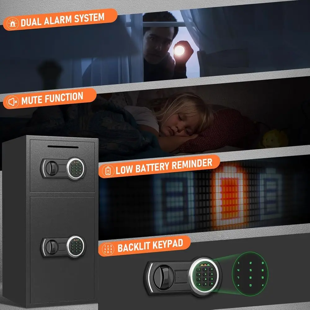 Сейф для дома увеличенного раз – обзор и цена Safe Box Digital