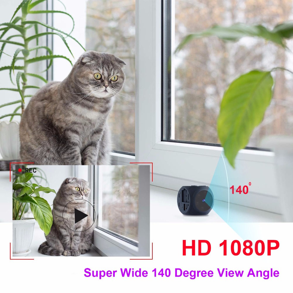 Портативная мини-камера HD 108 – обзор и цена Home Security Hidden Cameras