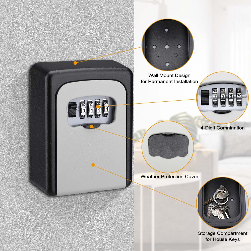Ящик для хранения с замком пар – обзор и цена Safe Box Digital
