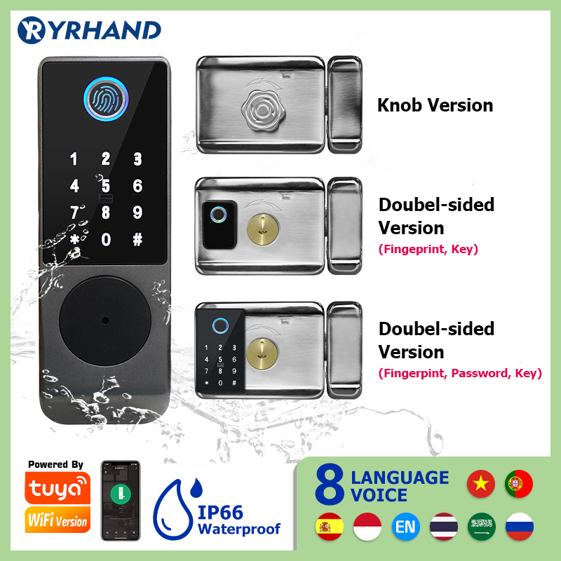 Дверной смарт-замок Tuya, водо – обзор и цена Home Security Keypad