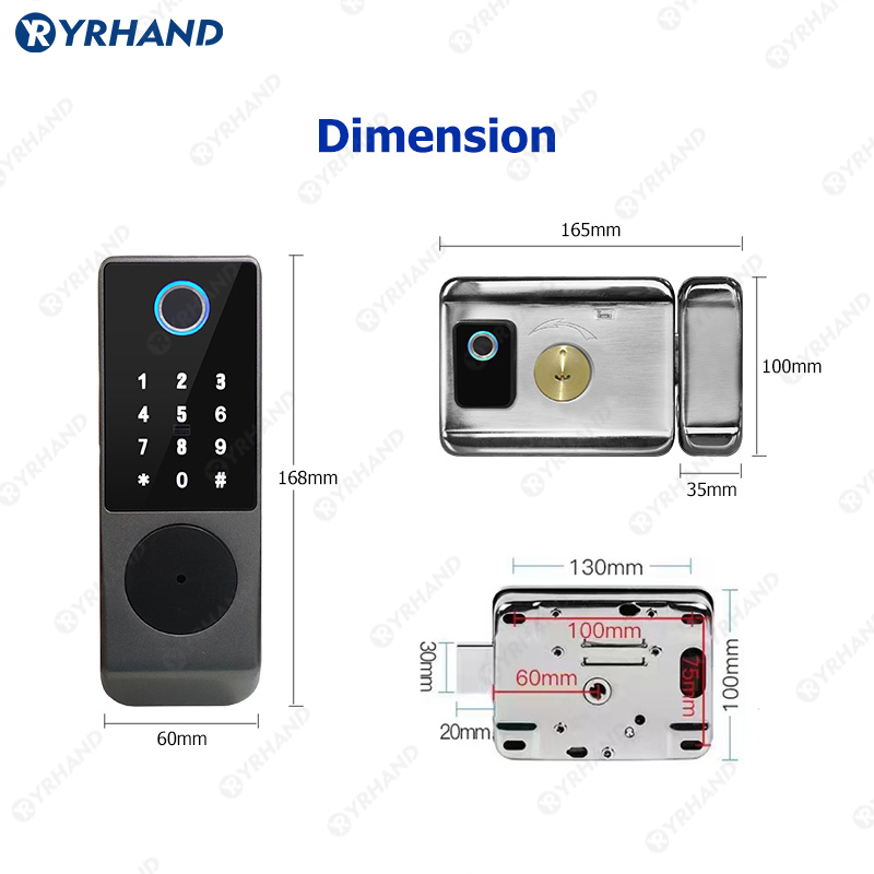 Дверной смарт-замок Tuya, водо – обзор и цена Home Security Keypad